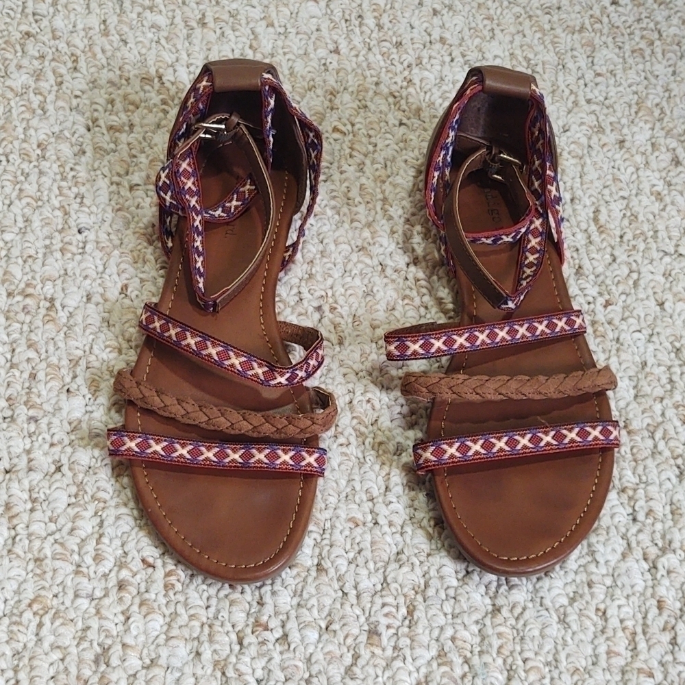 Indigo Rd. Ircaryl Ankle Strap Sandals Sz 8M